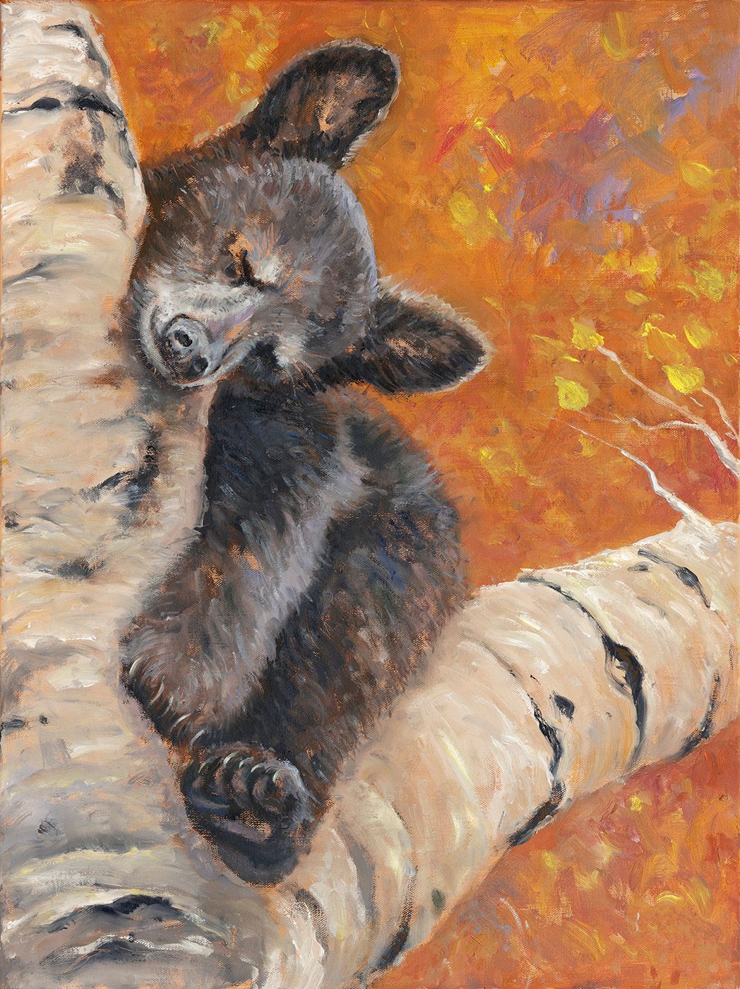 Vinnie Van Goat - Original Oil by Kandy Tate