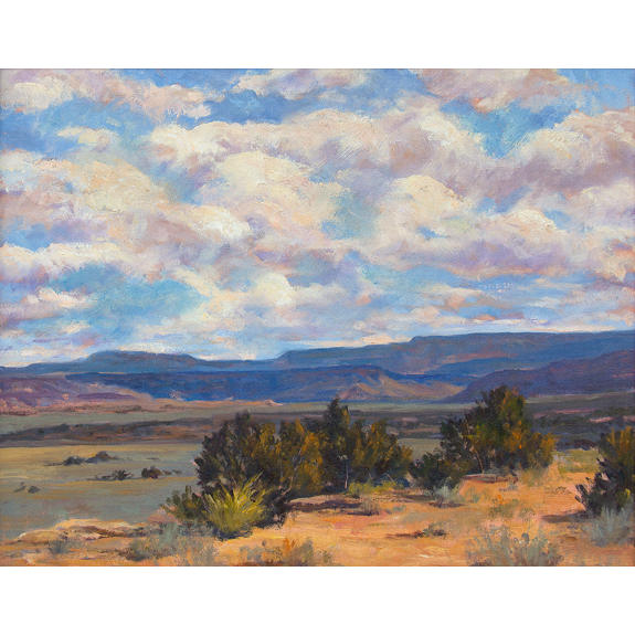 Georgia O'keefe Country - Canvas Print