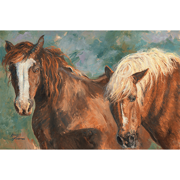 Frank & Jesse James - Canvas Print