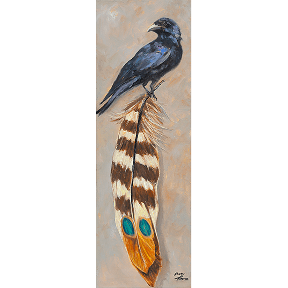 The Collector - Original Oil by Kandy Tate